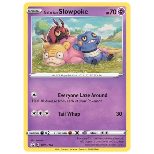 Galarian Slowpoke - SWSH126 Promo
